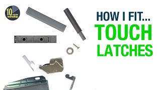 How I fit Touch Latches video 380 [upl. by Hplar]