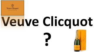 How to say Veuve Clicquot CORRECTLY French Champagne Pronunciation [upl. by Ariem]