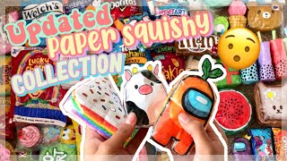 UPDATED PAPER SQUISHY COLLECTION  RATING THEM [upl. by Nemzaj373]