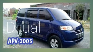 Jual apv 2005 warna biru suzuki [upl. by Adyeren368]