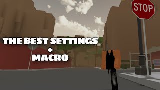 The Best Da Hood Settings  Macro [upl. by Neiviv]