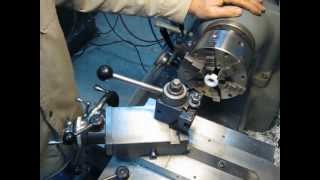 Thread Cutting on the Hardinge Lathe [upl. by Atilrac]