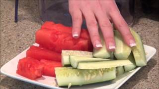 How to Make Watermelon Cucumber Juice [upl. by Cotsen]