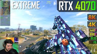 RTX 4070  Call of Duty Warzone 3  EXTREME Settings [upl. by Attenat]