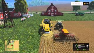 Farming Simulator 15 XBOX One Season 1 Episode 4 Still Harvesting [upl. by Teeniv177]