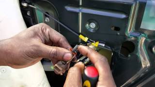 Replacing a bad Door Ajar switch03 Expedition [upl. by Arehs]