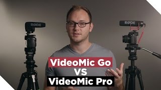 RODE VideoMic Go VS VideoMic Pro [upl. by Adaline]