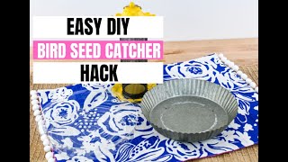 DIY Bird Feed Catcher [upl. by Baptista]