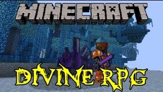 Minecraft Mod Showcase  Divine Rpg Mod  Mod Review [upl. by Ivanah815]