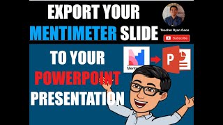 Mentimeter to Powerpoint [upl. by Cordova]