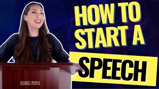 How to Start a Speech The Best and Worst Speech Openers [upl. by Atinrahc332]