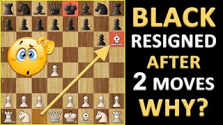 Shortest Chess Game Ever White Wins in 2 Moves but How  Chess Anecdotes amp Lessons for Players [upl. by Swanson]