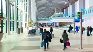 Arriving in Istanbul Airport Terminal Tour amp Walk to the Exit [upl. by Bordiuk]