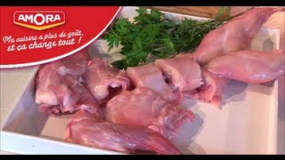 Découper un lapin  750g [upl. by Eeima]