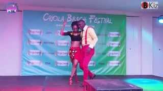 CRIOLA BEACH FESTIVAL 2015 Jamba amp Adoreé semba show [upl. by Akcire]