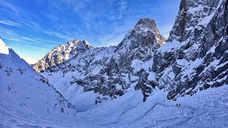 Abenteuer Westliche Karwendelspitze Winterbesteigung via Dammkar [upl. by Acisset382]