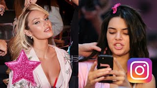 Supermodels VS Instagram Models  On The Runway [upl. by Tamberg]