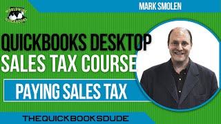 How To Record Sales Tax Payments In QuickBooks [upl. by Anialed453]