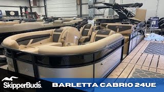 2022 Barletta Cabrio 24UE Pontoon Boat Tour SkipperBuds [upl. by Hedwiga]