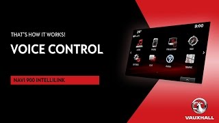 Voice Control  Navi 900 IntelliLink  Vauxhall [upl. by Minny53]