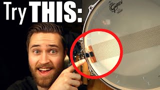 Why Does My Snare Drum Sound Cheap THE BIG FIX [upl. by Idmann156]