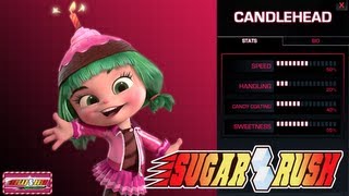 Sugar Rush Gameplay Candlehead Selected  WreckIt Ralph [upl. by Joleen567]