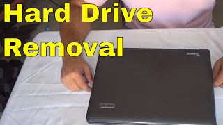 How To Remove A Laptop Hard Drive StepByStep Tutorial [upl. by Estele322]