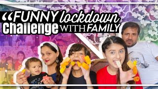 “Funny Lockdown Challenges With Family”  Arishfa Khan [upl. by Ymmor]