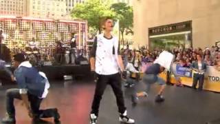 Justin Bieber  All Around The World Live  Today Show 2012 [upl. by Sacken]