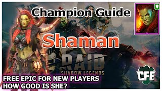 RAID Shadow Legends  Champion Guide  Shaman [upl. by Pinelli]