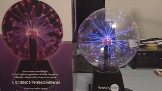 Plasma Ball Lamp Unboxing [upl. by Yul]