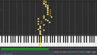 Van Halen ERUPTION Solo Synthesia Tutorial [upl. by Grondin]