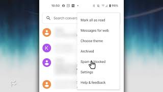 Android How to quickly block spam SMS [upl. by Madonna385]