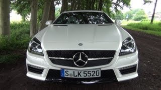 2012  2013 MercedesBenz SLK 55 AMG  Test Drive amp Review  TheGetawayer [upl. by Cown]