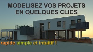 Logiciel dArchitecture  Rapide  Simple  Intuitif [upl. by Aninahs]