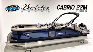 Barletta CABRIO 22M Pontoon  Feature Walkthrough [upl. by Dunaville]