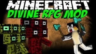 Minecraft Divine RPG Mod Showcase 12 New Bosses amp 50 New Weapons [upl. by Novek]