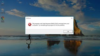 Windows 1087 How to Fix D3DX943dll Missing Error [upl. by Ahselak789]