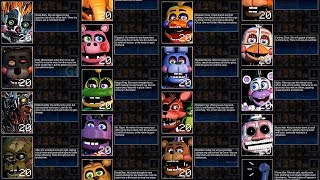 The Ultimate Custom Night  My Own Challenges [upl. by Notserc868]