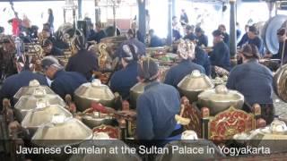 Javanese Gamelan at the Sultan Palace in Yogyakarta [upl. by Oriane]