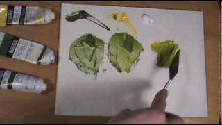 How To Use a Palette Knife [upl. by Ecyob]