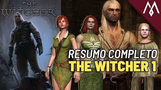 The Witcher 1  Resumo da história do primeiro jogo da CD Projekt Red [upl. by Palmira]