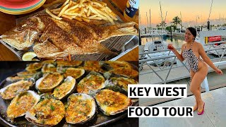 Key West Food Tour Where the Locals Eat  Fresh Seafood and Strong Drinks [upl. by Kenric80]