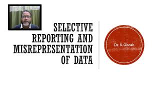 Selective Reporting and Misrepresentation of Data [upl. by Eedyak63]