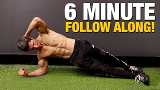 6 Pack Abs Workout  Just 6 Minutes FOLLOW ALONG [upl. by Crist]