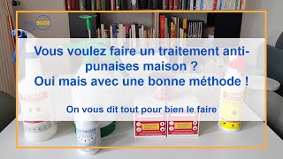 Comment réaliser un traitement maison contre les punaises de lit tuto [upl. by Kama]