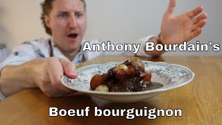 ANTHONY BOURDAINS BOEUF BOURGUIGNON RECIPE  BEEF BOURGUIGNON RECIPE [upl. by Schnapp]