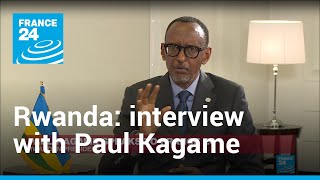 Rwandas Paul Kagame exclusive interview  Exclusive • FRANCE 24 English [upl. by Hctub]