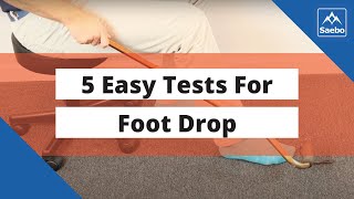 5 Easy Tests for Foot Drop [upl. by Schnurr]