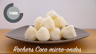 Rochers Coco rapide et simple  microondes [upl. by Eblehs]